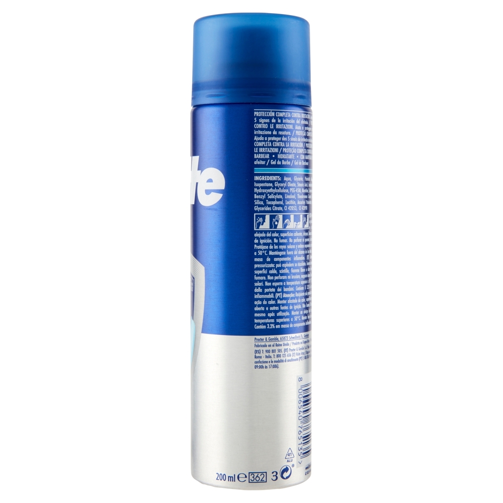 Gillette Series Gel da Barba Idratante, 200ml